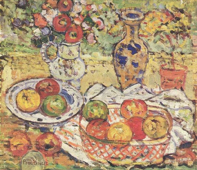 Maurice Prendergast Still Life w Apples china oil painting image